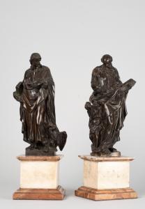 Jacob Cornelisz Cobaert detto Copé il Fiammingo (1530 ca. – Roma 1615), San Giovanni e San Matteo